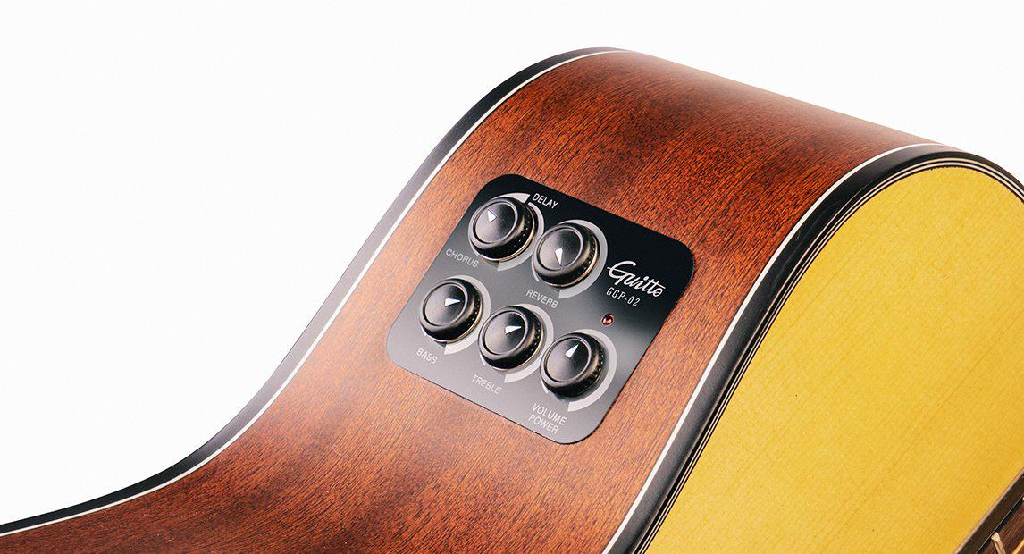 Трансакустический звукосниматель для акустической гитары Guitto GGP-02 (127923) - фото 2