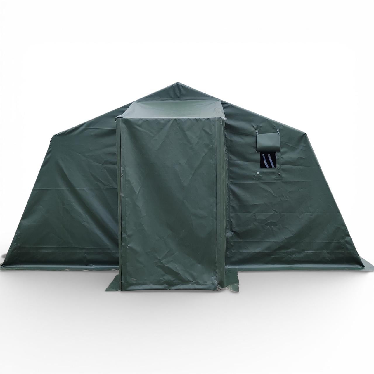 Намет каркасний «Британка» 5,5×6,18 м (модульний, уніфікований) ПВХ 650 г/м²