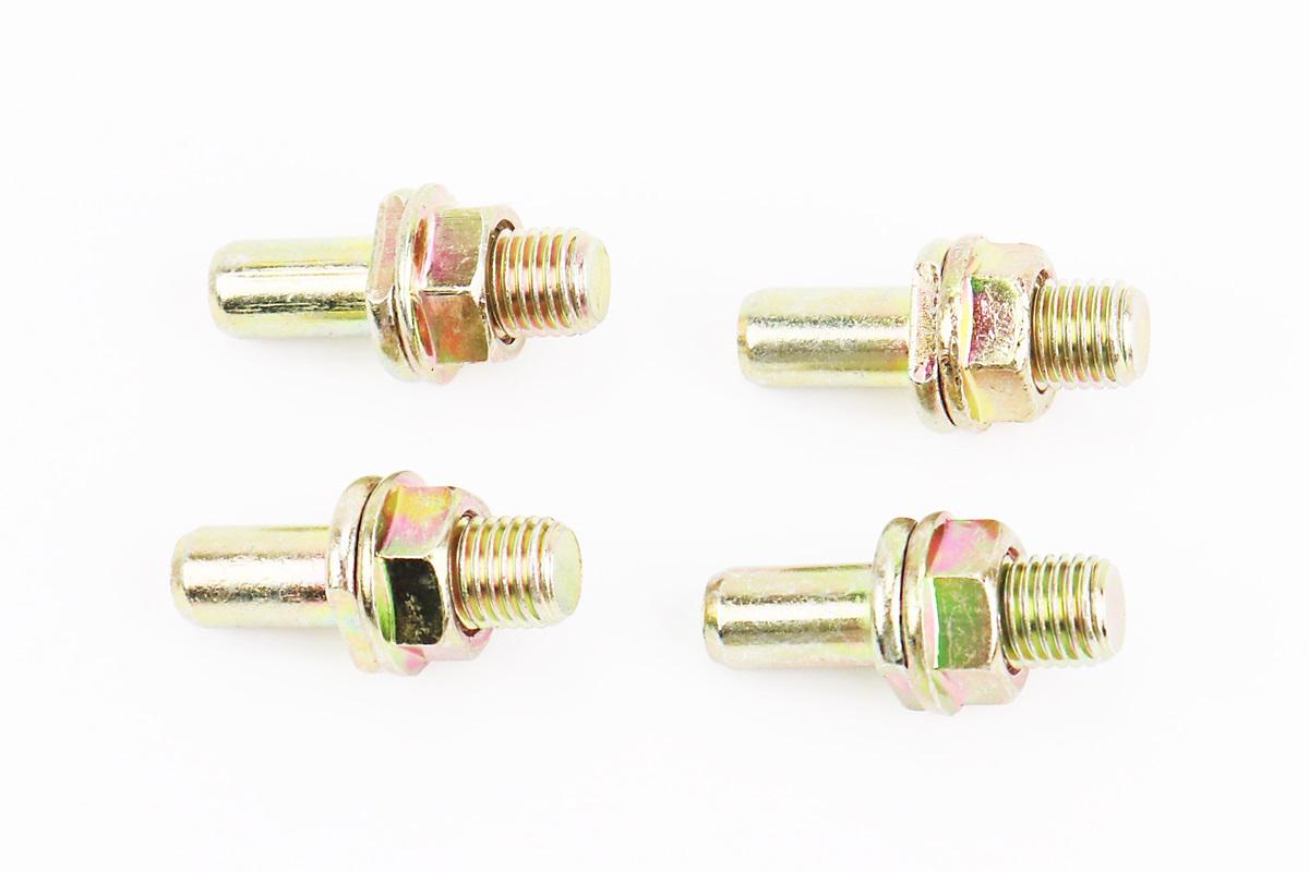 Болт крепления задней звезды к демпферу к мотоциклу Viper V200R металл 4 шт. Желтый (999838)