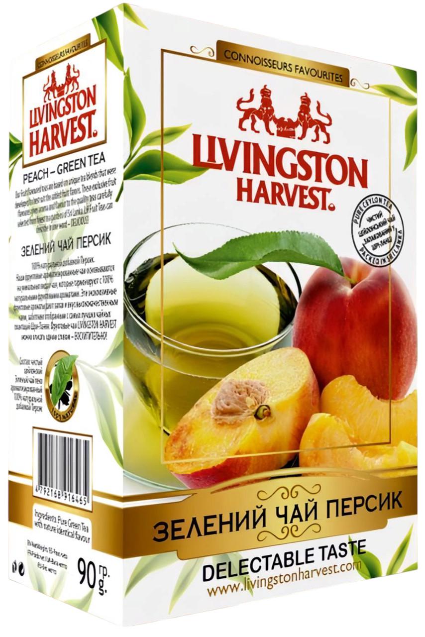 Чай зелений Livingston Harvest Цейлон Персиковий 90 г (558393424)