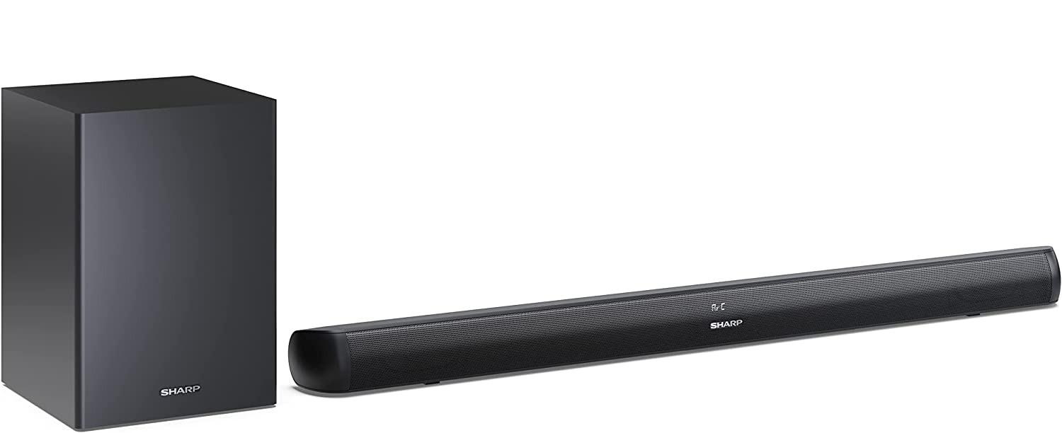 Саундбар Sharp HT-SBW202 с сабвуфером 200 Вт Bluetooth AUX USB 92 см