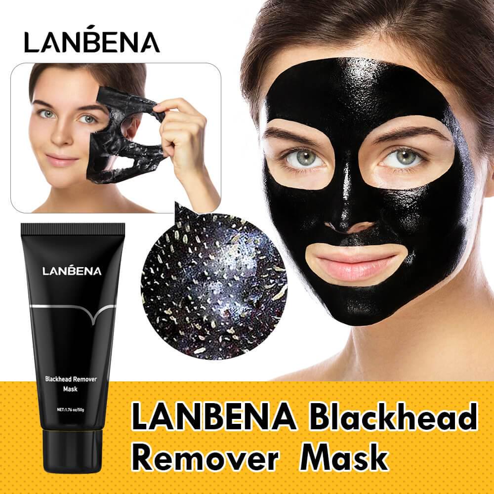 Маска-плівка LANBENA Bamboo Blackhead Remover Mask для видалення вугрів та чорних крапок з колагеном 50 г (19320953) - фото 2