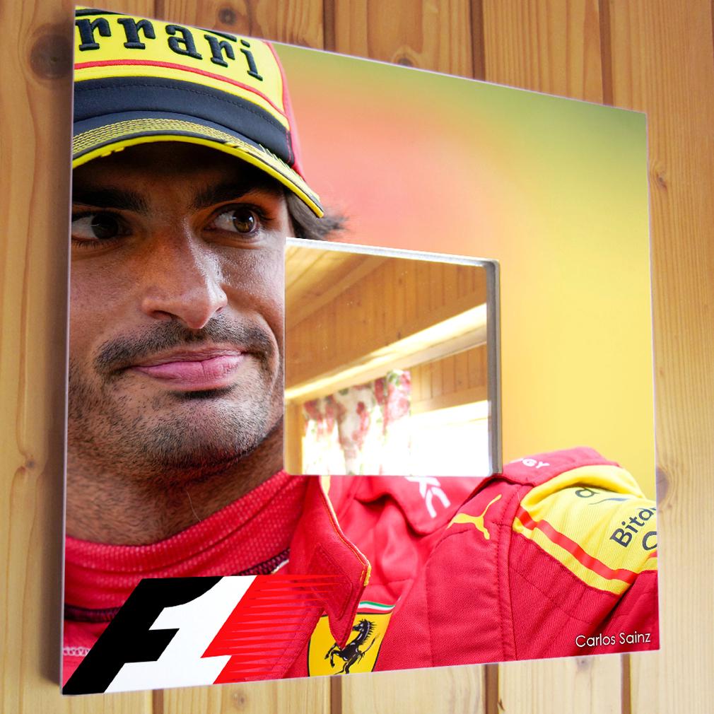 Зеркало декоративное Карлос Сайнс Formula F1 260х260 мм (M04407)