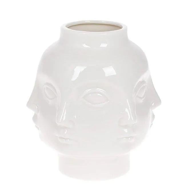 Ваза фарфоровая Flora Иллюзия 15,5 см Белый (32276)