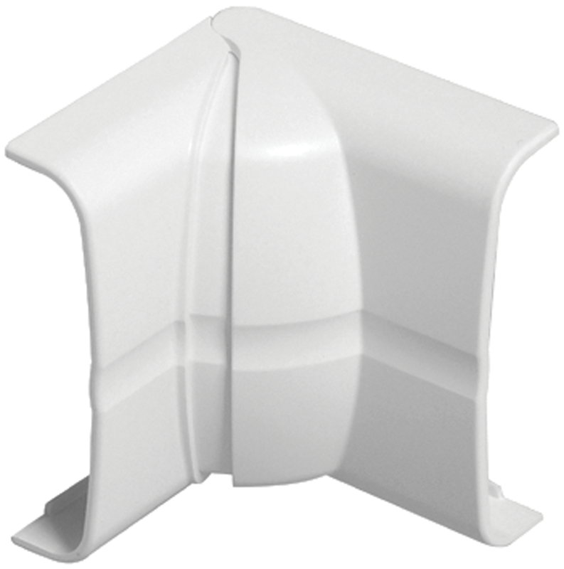 Угол внутренний UEC КМВП для плинтусного канала 80x20 мм сменный ПВХ Белый (CKK11D-X-080-020-K01)