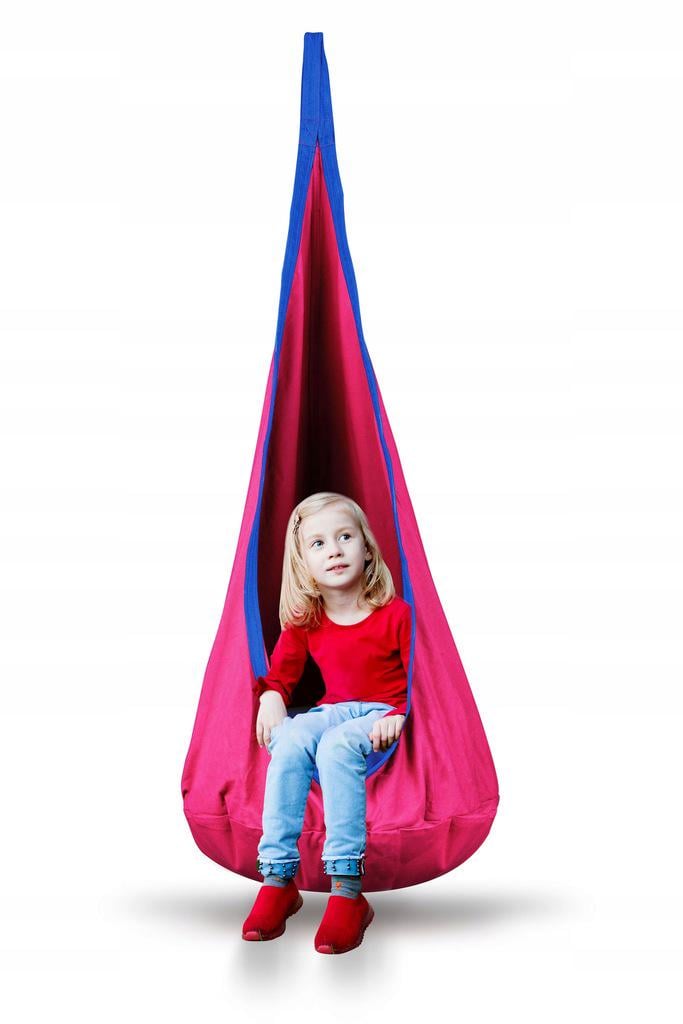 Кресло-качели подвесные NEO-SPORT кокон и подушка Розовый (110003) - фото 2