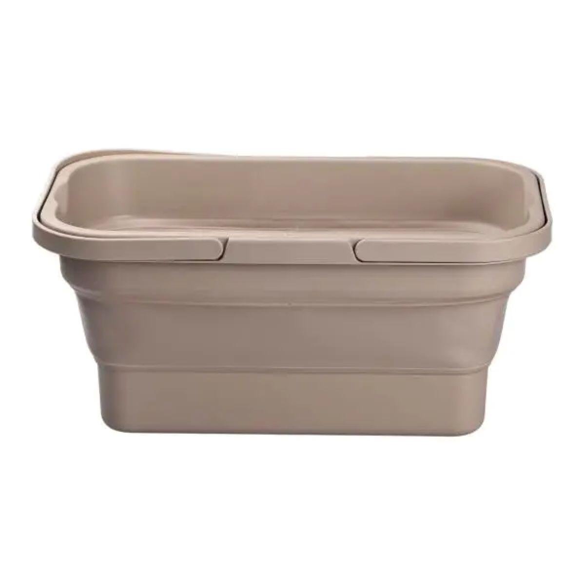 Кошик складаний для пікніка з кришкою-столиком Light House LG-30125 BEG Бежевий