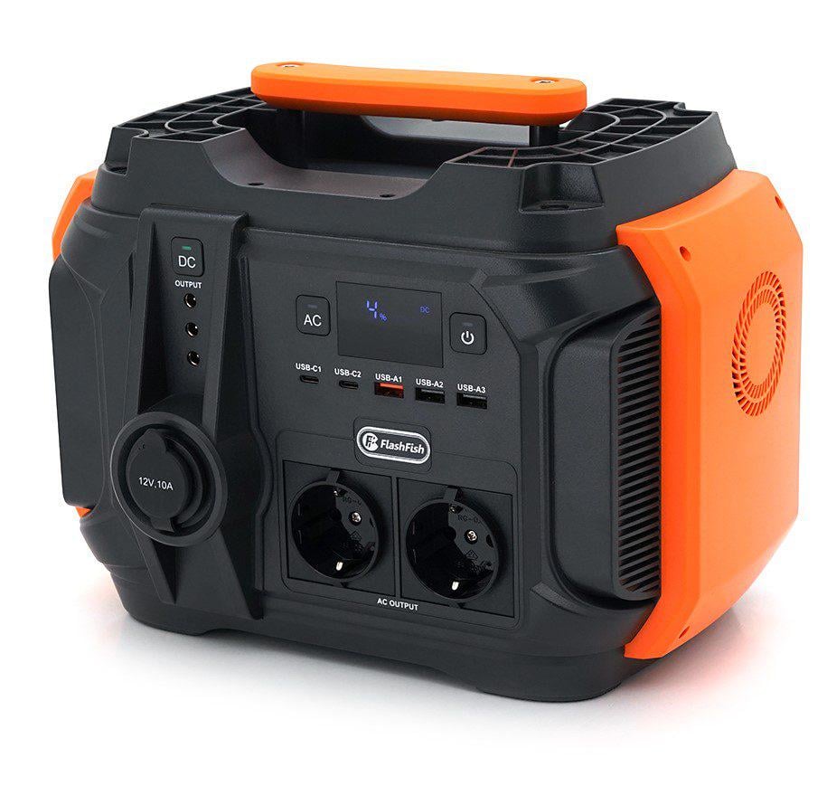Портативная зарядная станция FlashFish A501 540 Вт/ч 150000 mAh мощность до 1000 Вт (56789) Портативная зарядная станция FlashFish A501 540 Вт/ч 150000 mAh мощность до 1000 Вт (56789)