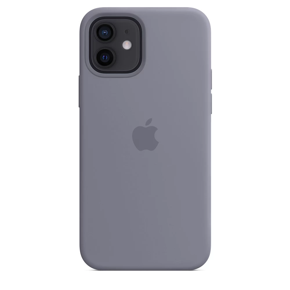 Силиконовый Чехол Накладка Silicone Case для iPhone 12 Mini Lavender Gray Силиконовый Чехол Накладка Silicone Case для iPhone 12 Mini Lavender Gray