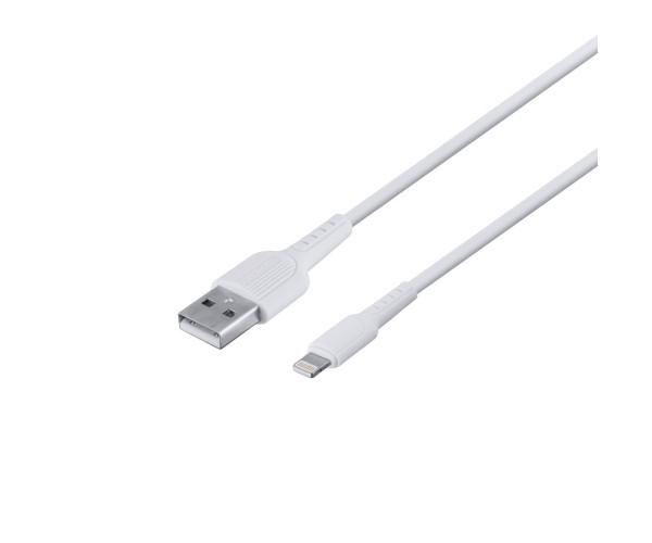 Устройство cетевое зарядное Borofone BA37A 2USB Lightning 2,4A 12W White - фото 4