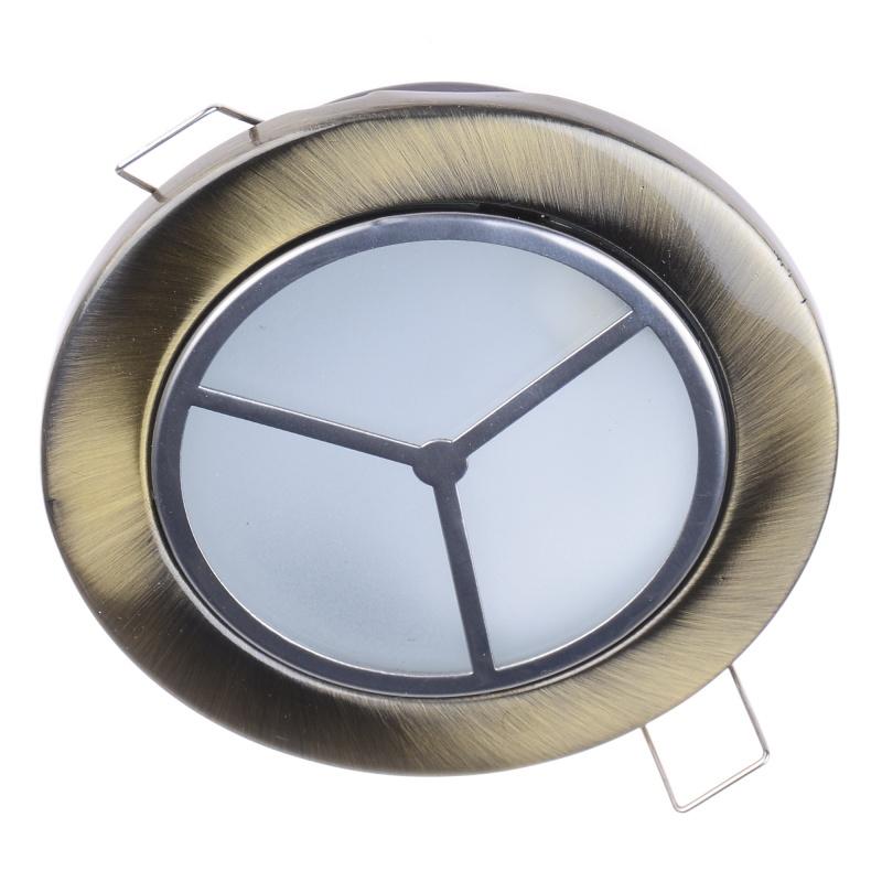 Светильник точечный 20 W GU5.3 HDL-DS 86 3 шт. Gold Matte (166344-3)