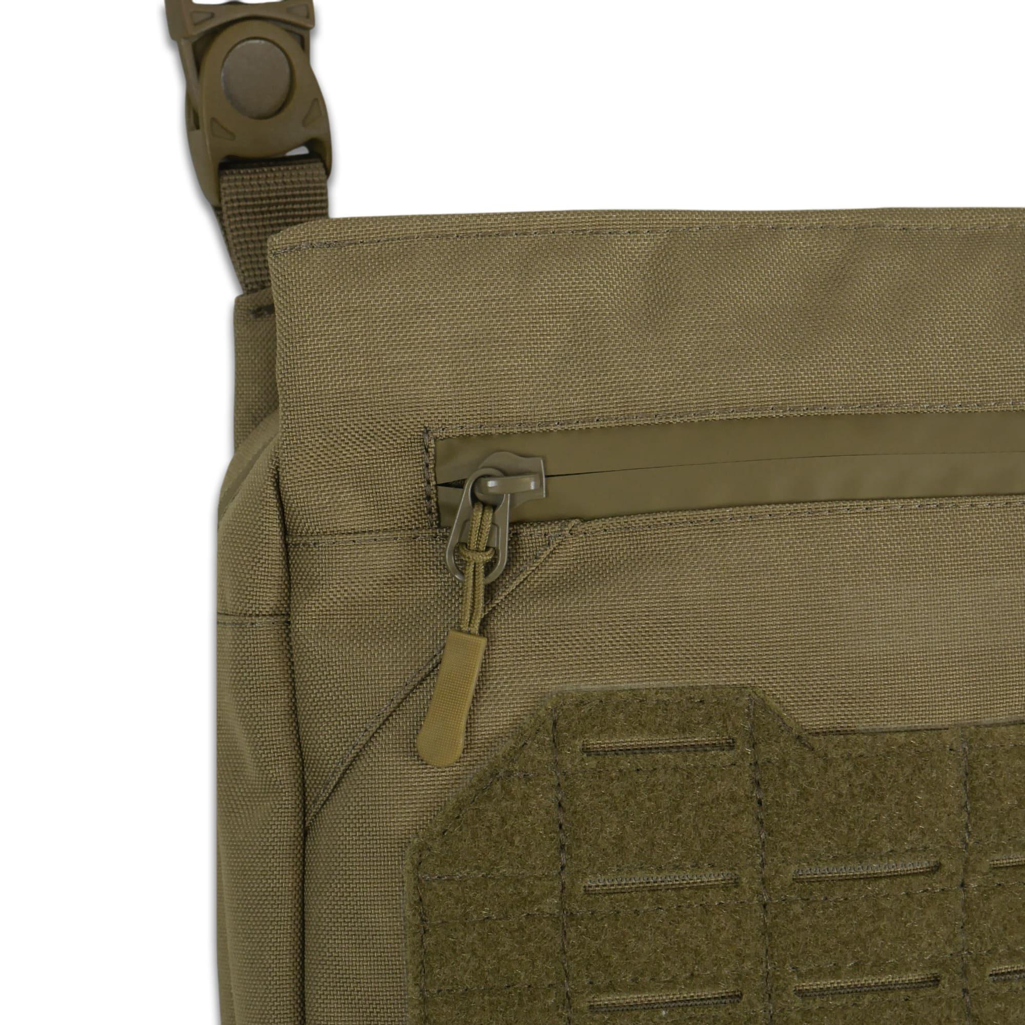 Сумка через плече Tactic city bag з IRR-просоченням Койот (27516730) - фото 5