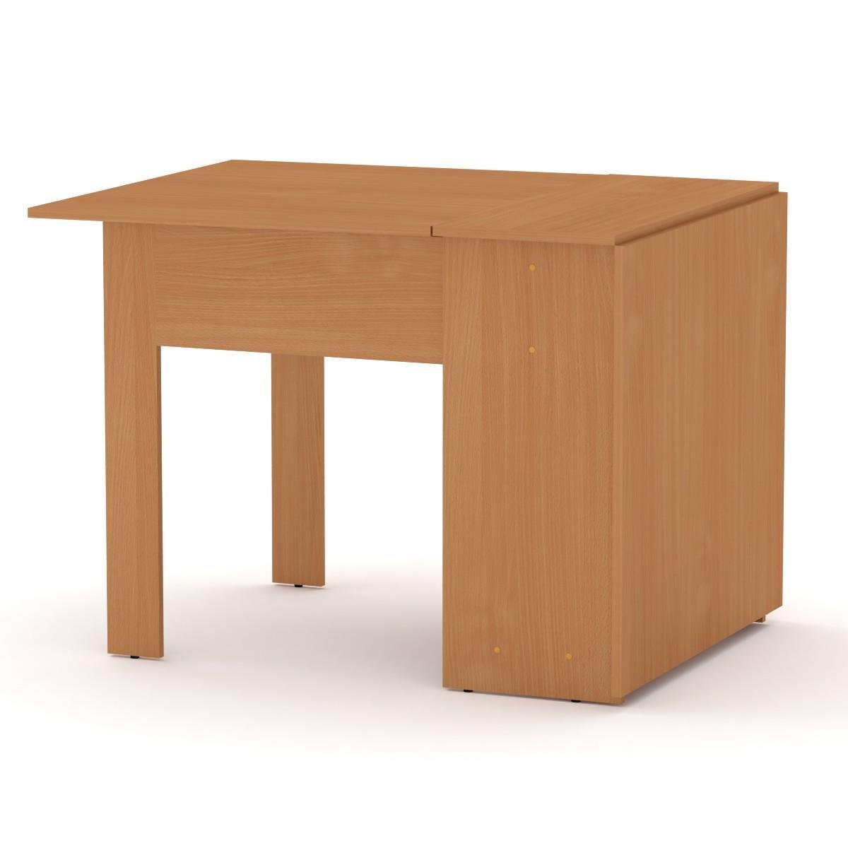 Стіл розкладний МебліКо книжка-1 76х33х74 см Бук (k-2301-4)