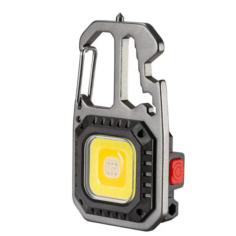 Фонарь-брелок аккумуляторный Rechargeable Keychain LED Mini COB USB с карабином