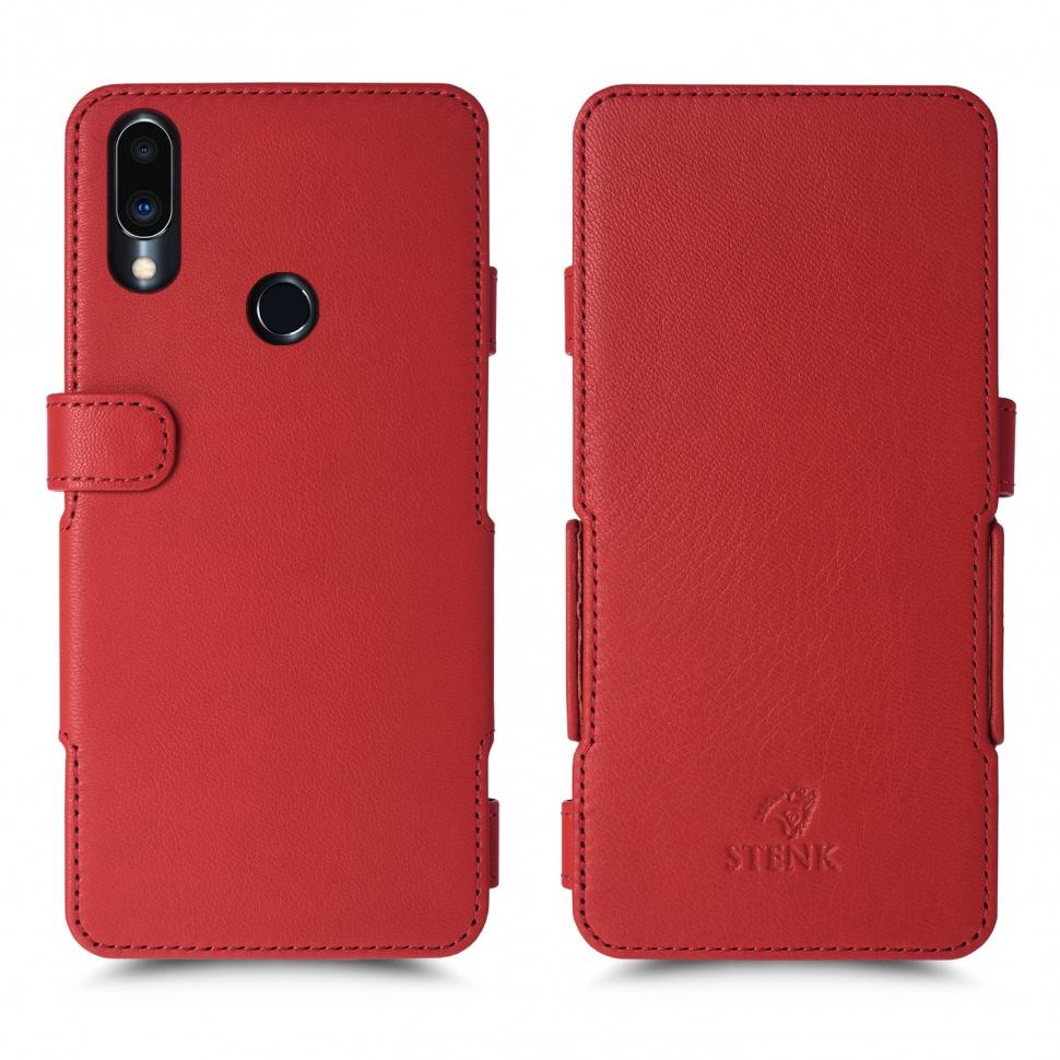 Чехол книжка Stenk Prime для Meizu Note 9 Красный (63733)