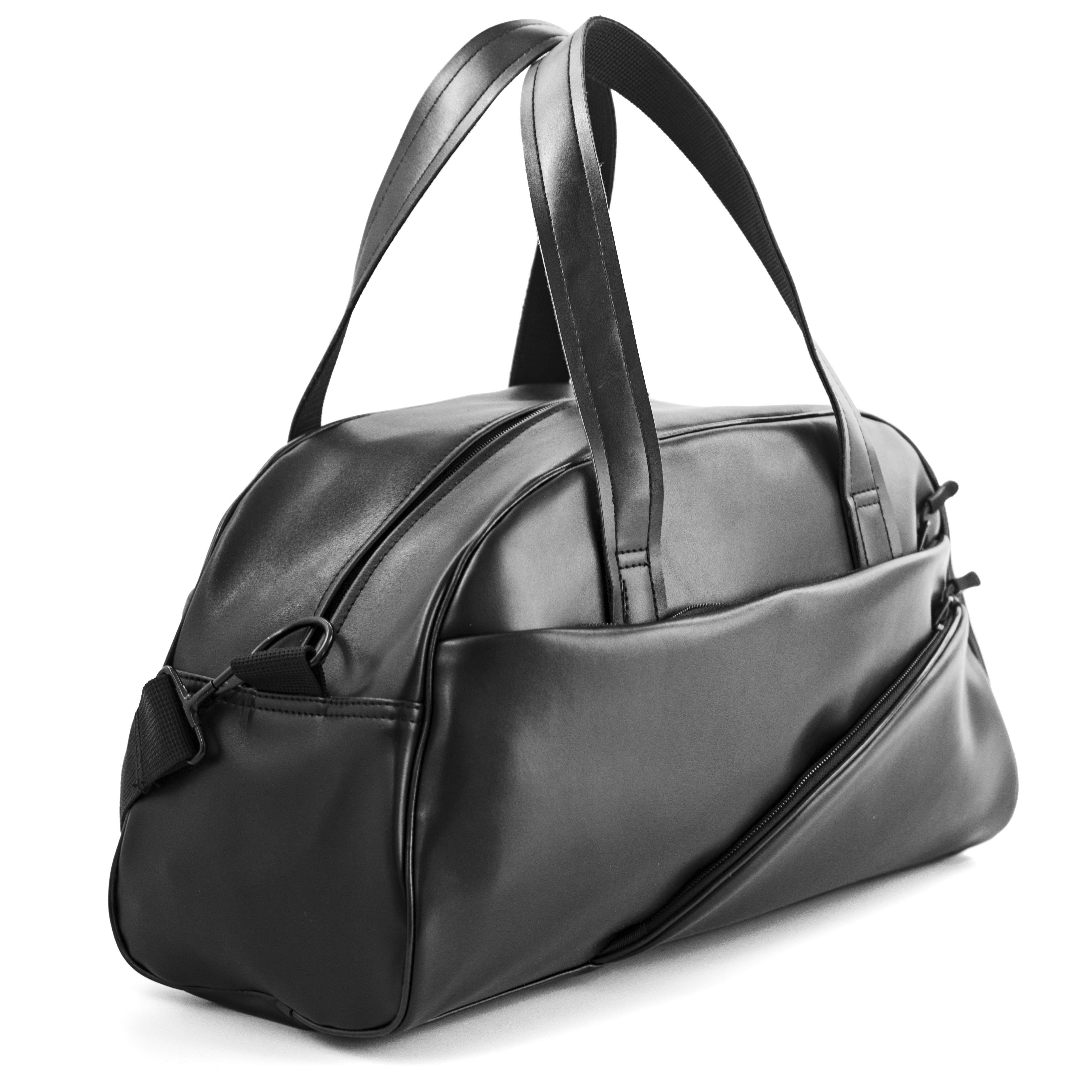 Спортивна сумка Belfast з екошкіри 17 л Black (35889342) Спортивна сумка Belfast з екошкіри 17 л Black (35889342)