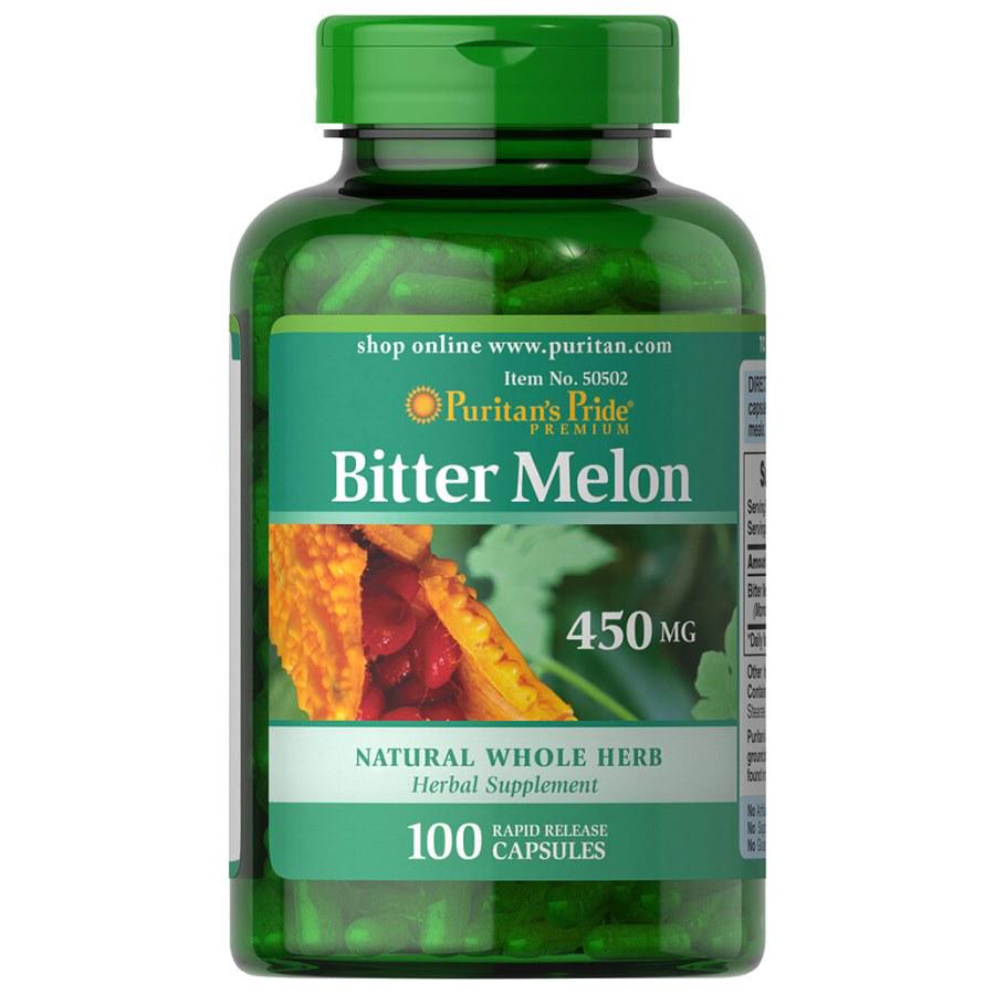 Натуральна добавка Puritan's Pride Bitter Melon 450 мг 100 капс. (8868)