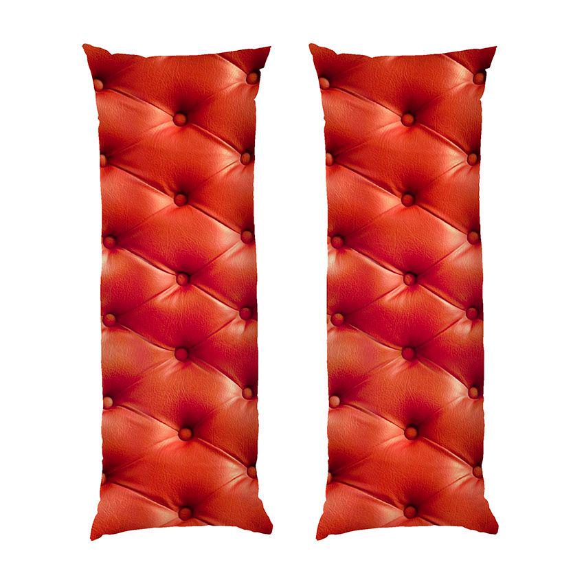 Подушка дакімакура Red chair Pattern габардин 150х50 см (114229-3)