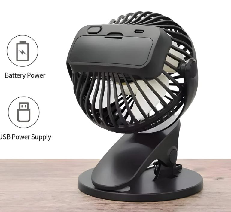 Вентилятор-прищіпка настільний з підставкою та затискачем TGX-210 (2479517713) - фото 8 Вентилятор-прищіпка настільний з підставкою та затискачем TGX-210 (2479517713) - фото 8