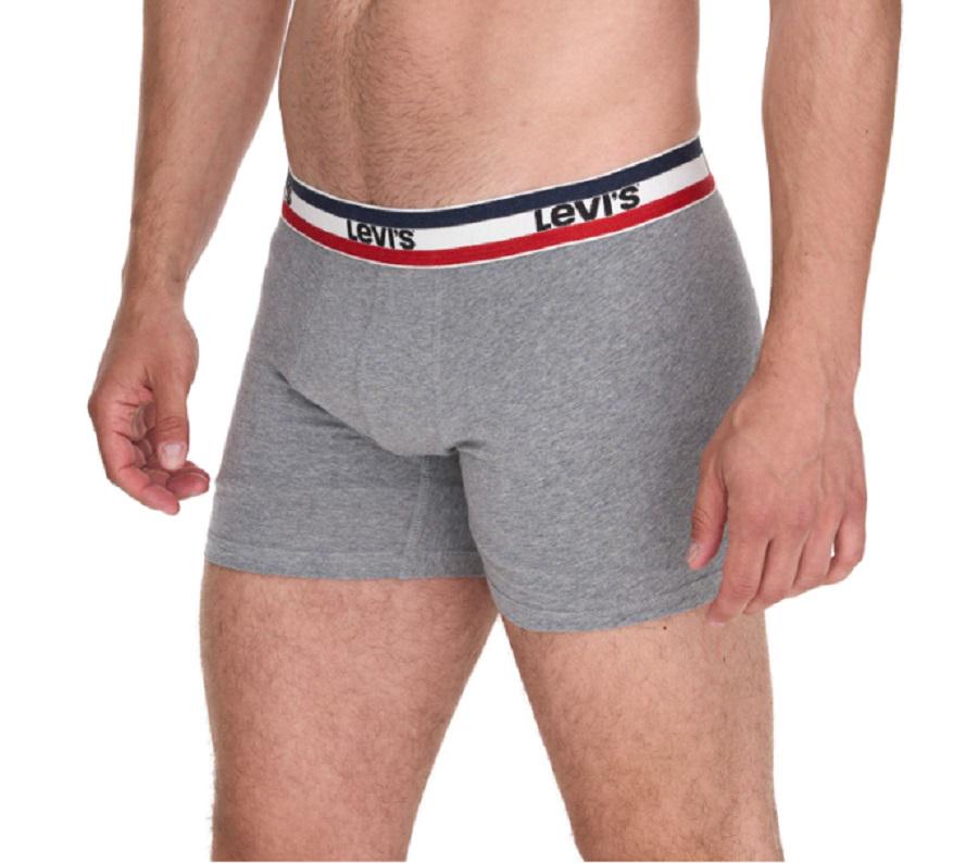 Труси-боксери чоловічі LEVIS Boxers XL 5 шт. Black Grey Melange (701224335-001-030-XL) - фото 6 Труси-боксери чоловічі LEVIS Boxers XL 5 шт. Black Grey Melange (701224335-001-030-XL) - фото 6