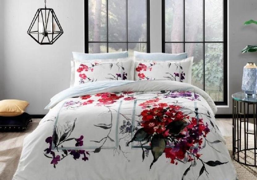 Постельное белье TAC Digital Nerva lila v01 евро (svt-2000022297011)