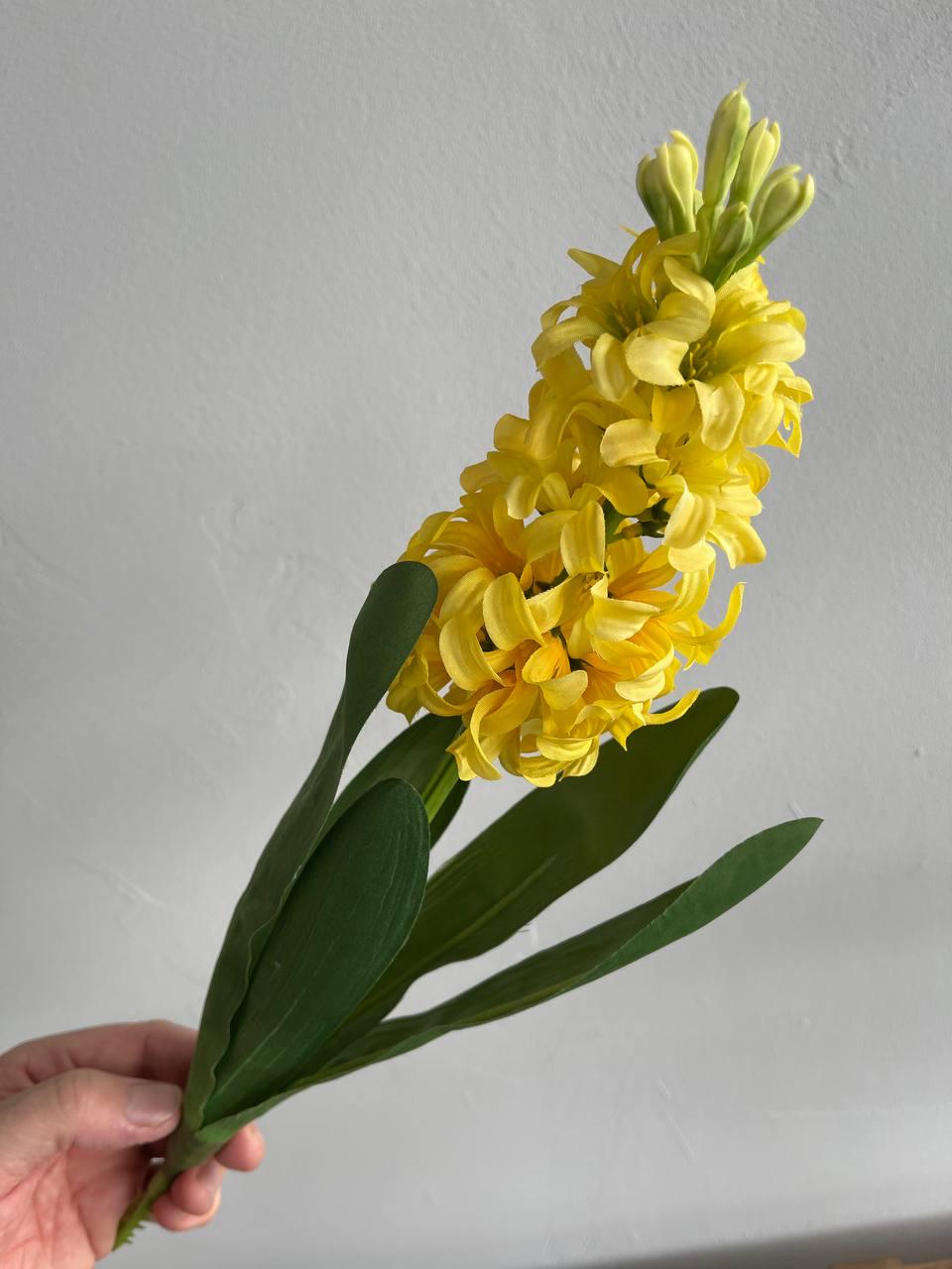 Гиацинт искусственный Желтый (0213) - фото 4