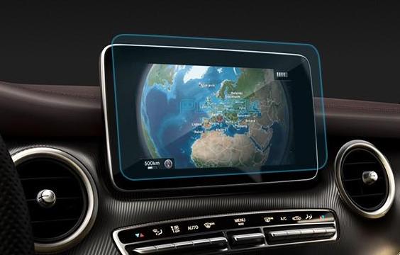 Стекло защитное Pixsel на монитор Mercedes Benz GLC CLASS 11“ 2019-2022 закаленное глянец