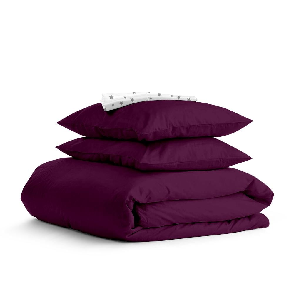 Постельное белье евро Cosas Plum 200х220 см (4822052115893)