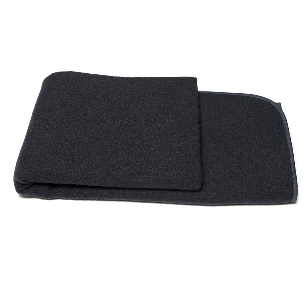 Плед-покрывало шерстяной 140х200 см Черный Плед-покрывало шерстяной 140х200 см Черный