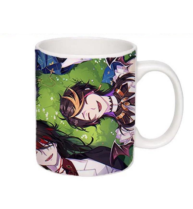 Чашка аниме группа Luxiem Белый (z1440)