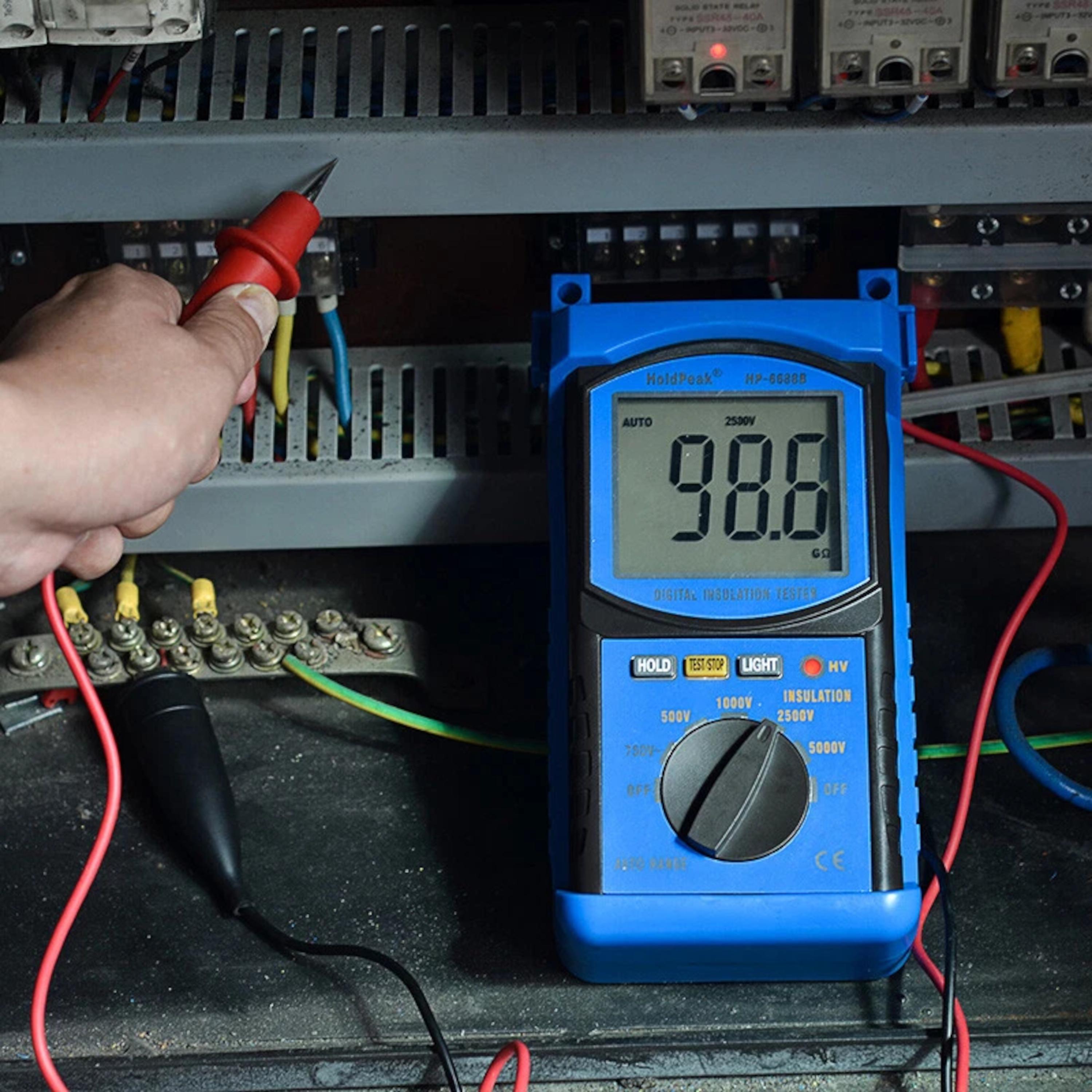 Мультиметр цифровий HoldPeak HP-6688B мегаомметр високовольтний (HP-6688B) - фото 8