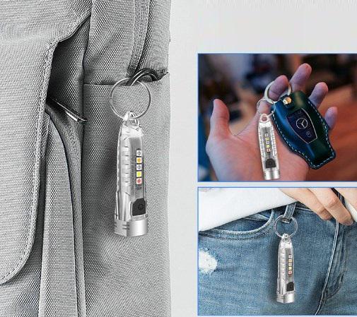 Фонарь-брелок BORUIT V1 светодиодный (20937999) - фото 10