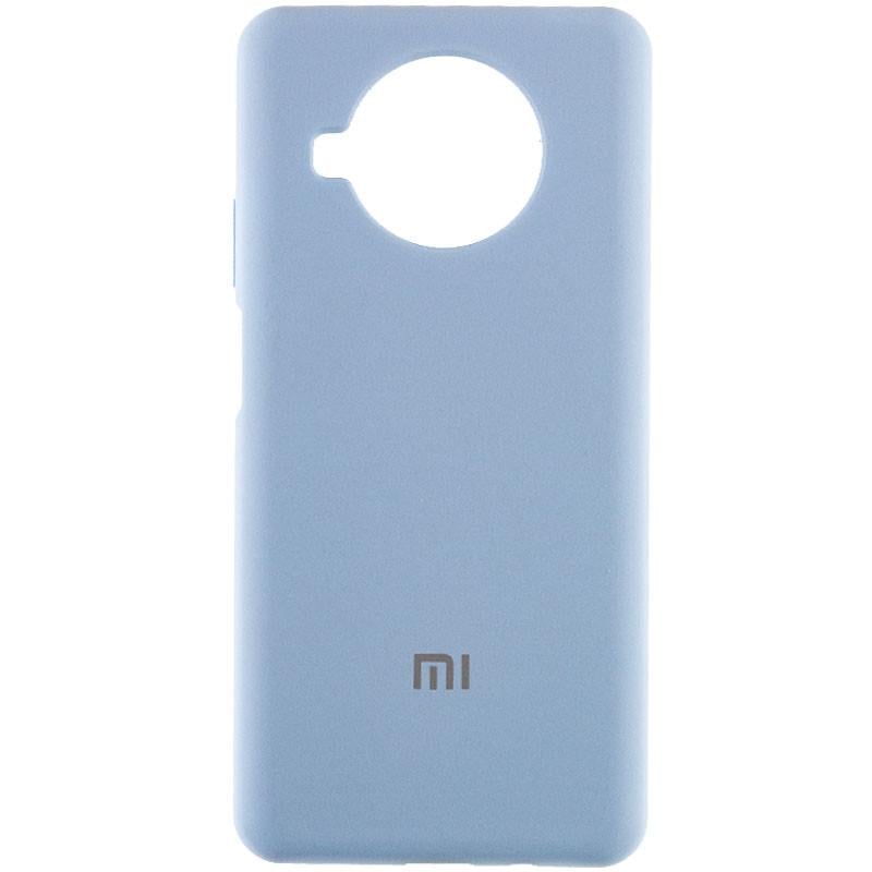 Протиударний Чохол Silicone Cover Full Protective (AA) для Xiaomi Mi 10T Lite / Redmi Note 9 Pro 5G Блакитний/Lilac Blue