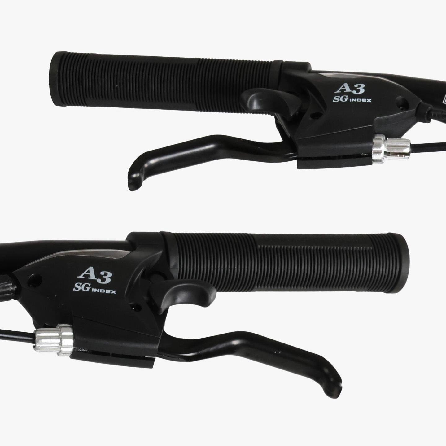 Велосипед горный Corso Nitro 29" оборудование Saiguan рама 19" Черно-красный - фото 4