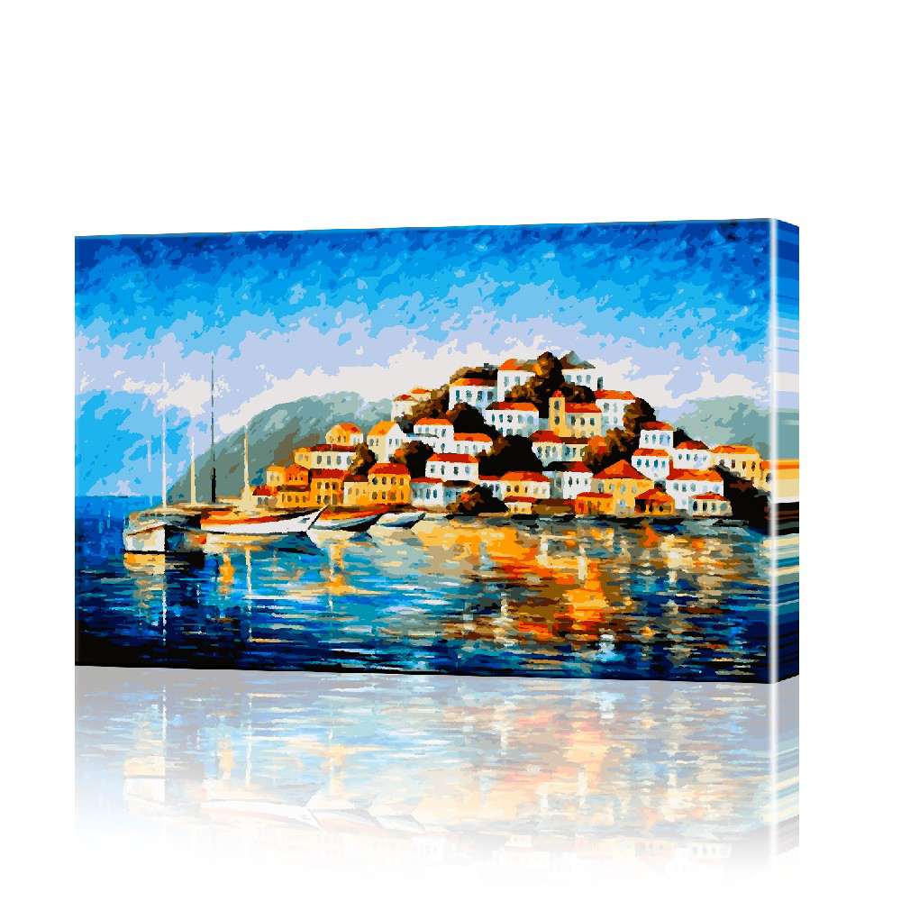 Картина за номерами ArtSale Залив PBN0266 40х70 см