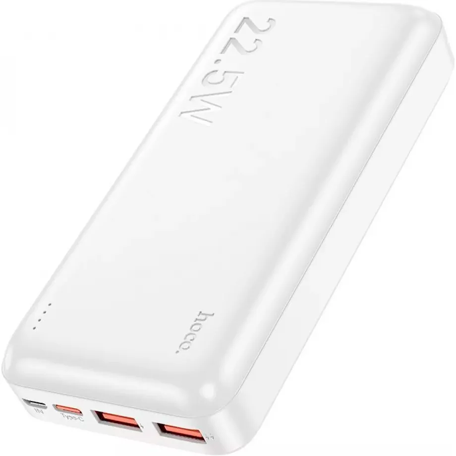 Внешний аккумулятор Hoco J101A Astute 20000 mAh 22,5W White - фото 4