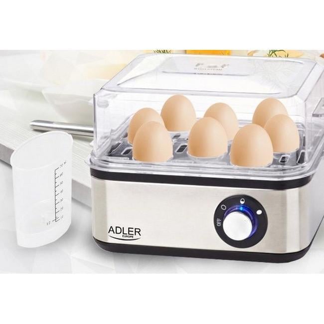 Яйцеварка Adler AD 4486 на 8 яєць (iz13946) - фото 2 Яйцеварка Adler AD 4486 на 8 яєць (iz13946) - фото 2