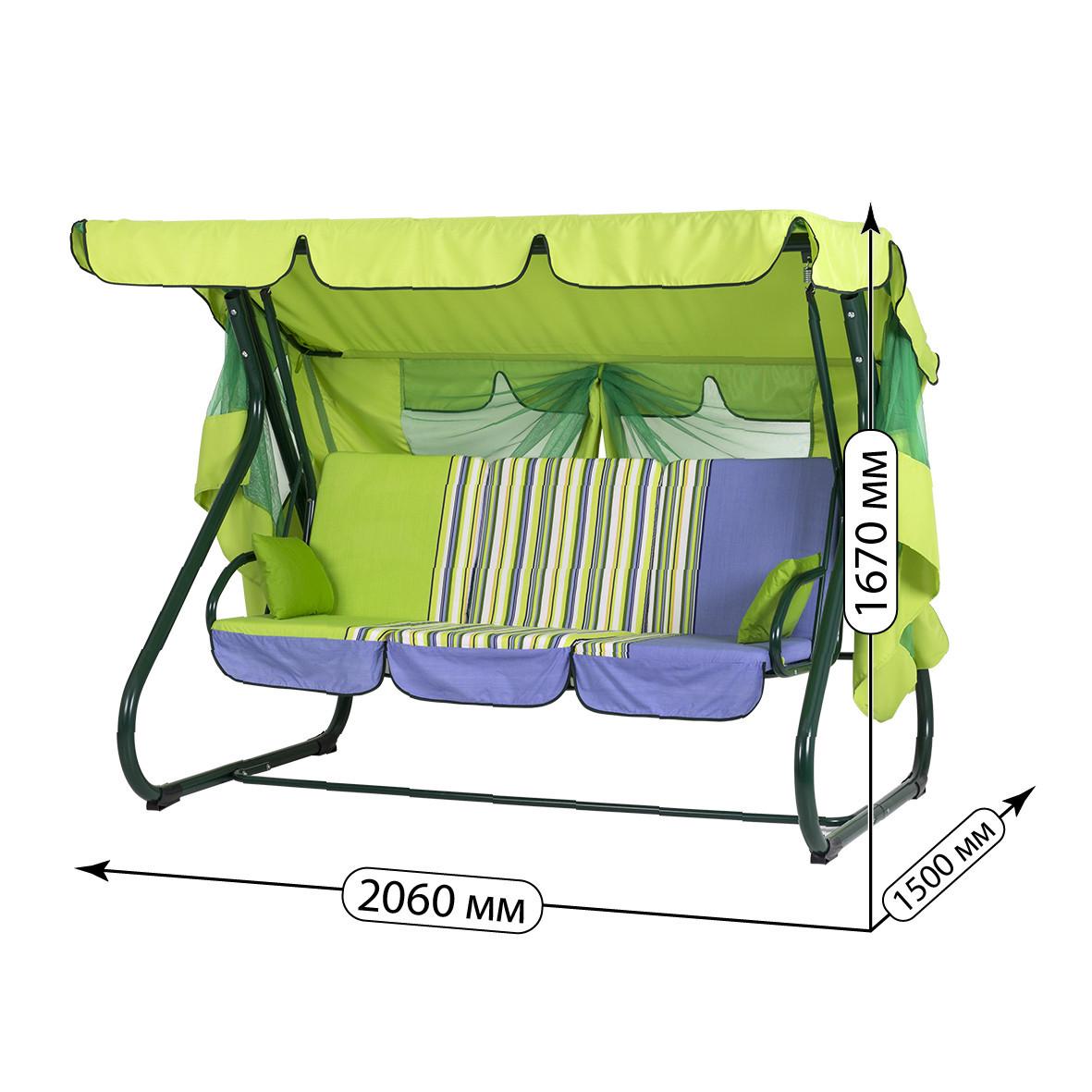 Качели садовые Vitan Вилла (2140009) - фото 4 Качели садовые Vitan Вилла (2140009) - фото 4