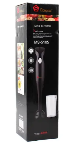 Блендер Domotec MS 5105 с чашей 700 мл 400 Вт (5605) - фото 4