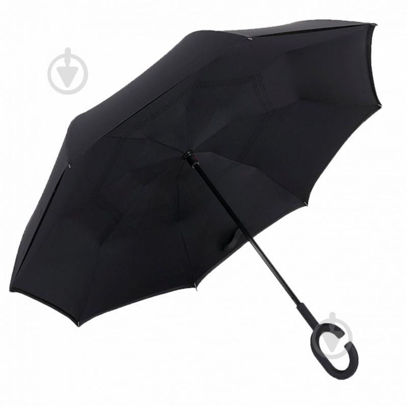 Зонт обратного сложения Up-Brella Чёрный (2907-9205a)