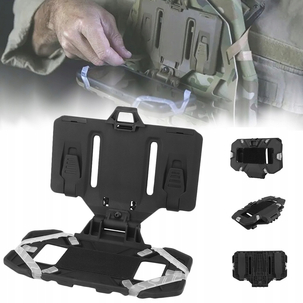 Держатель для смартфона с креплением на плитоноску Черный (7126542) - фото 4