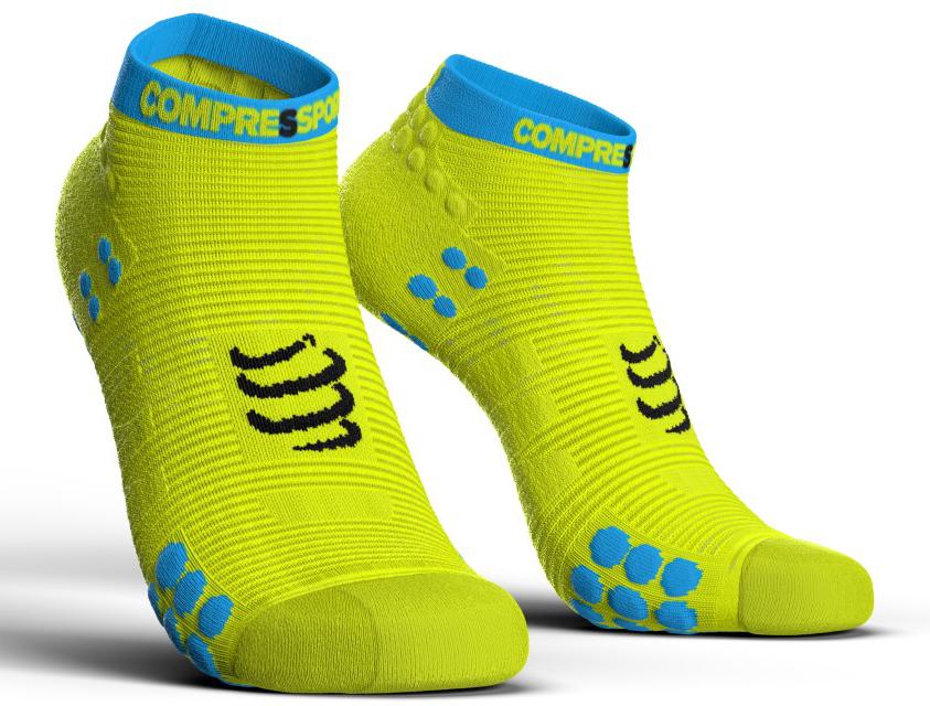 Носки спортивные для бега Pro Racing Socks V3.0 Run Low Т1 р. 35-38 Fluo Yellow (758cfb89)