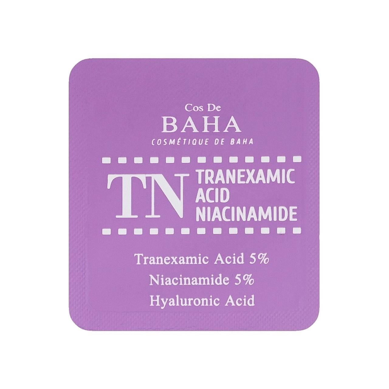 Сыворотка для лица с транексамовой кислотой 5% Cos de Baha TN Tranexamic Acid Niacinamide Serum 1,5 мл (2956391507)