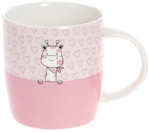 Кухоль порцеляновий BonaDi Жираф 350 мл (380-438) - фото 1 Кухоль порцеляновий BonaDi Жираф 350 мл (380-438) - фото 1