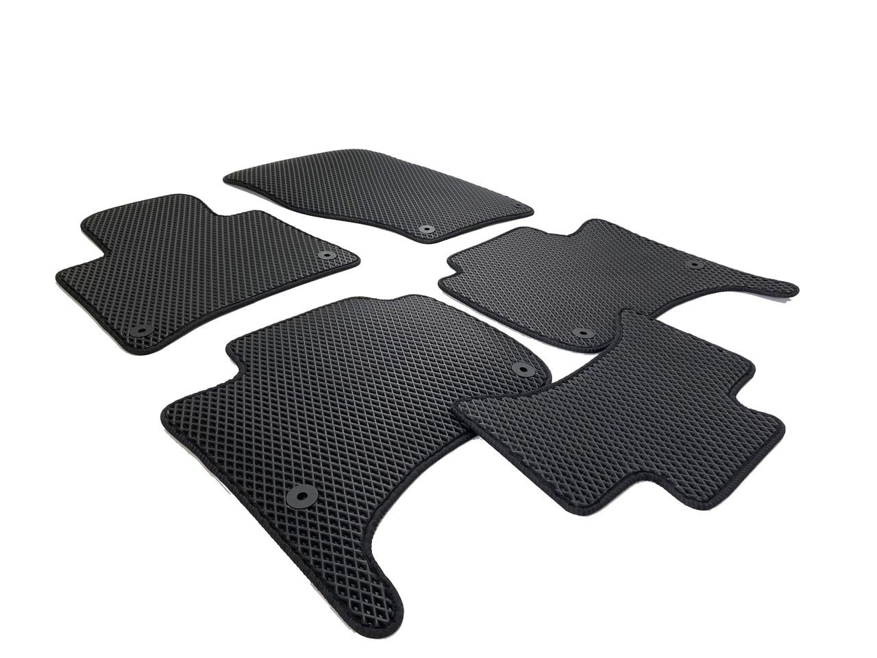 Коврики в салон EVA AVTM Volkswagen Touareg/Porsche Cayenne 2010-2018 Черный (BLCEV1688)