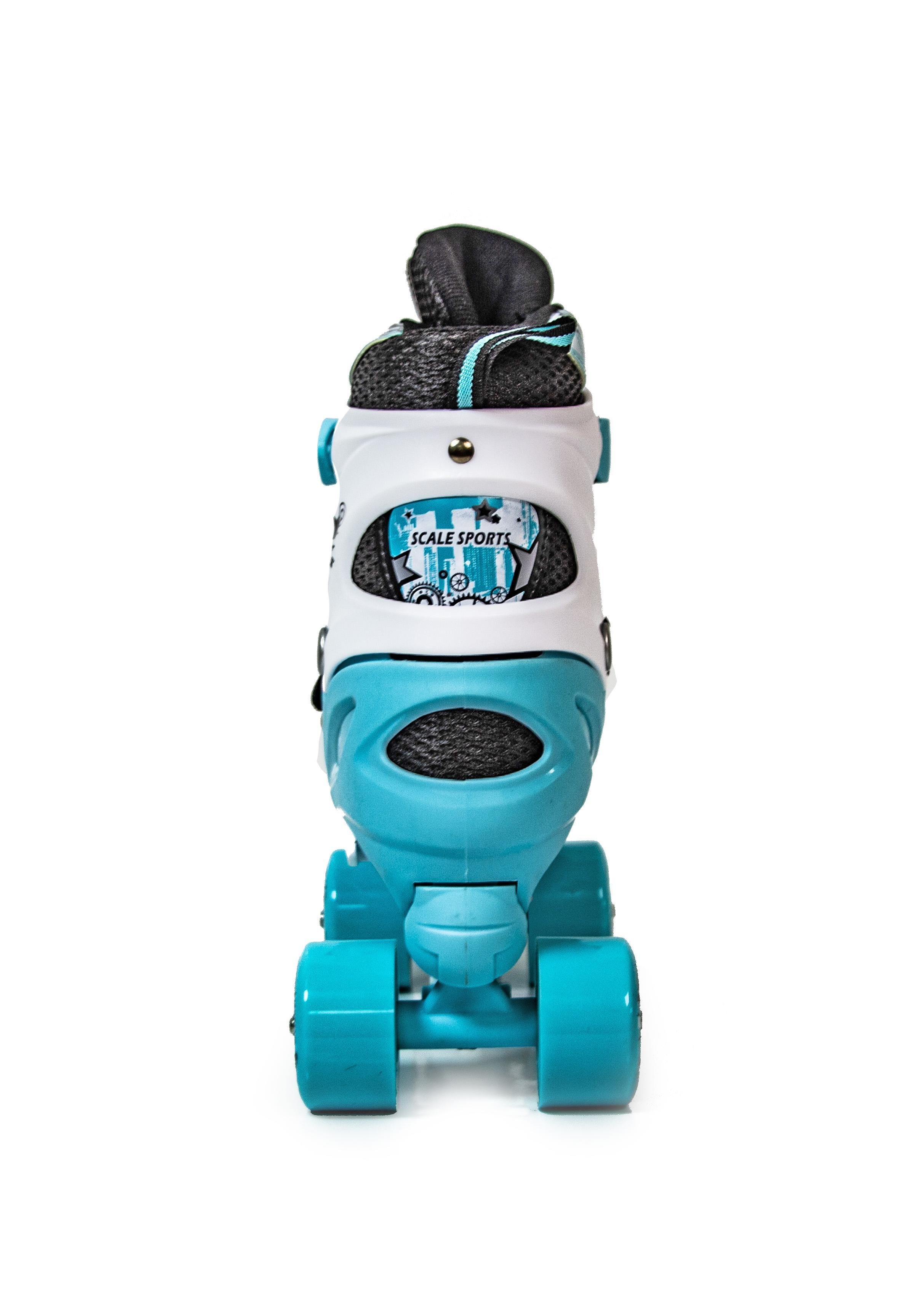 Ролики квади раздвижные Scale Sports р. 29-33 Mint (2133578527) - фото 4