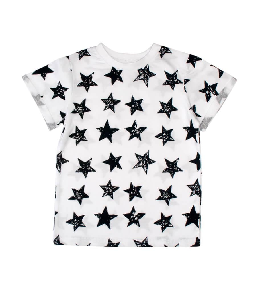 Футболка детская STARS 116 см Белый (1458-116)