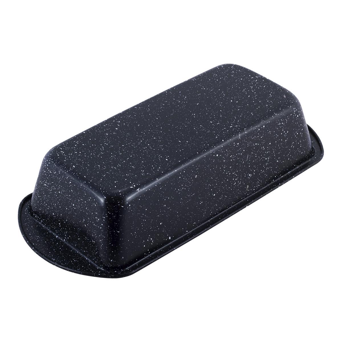 Форма для запікання з антипригарним покриттям Kamille КМ-6037М із вуглецевої сталі 33х15,5х7 см Чорний мрамор (150-84-6037М.1) - фото 2