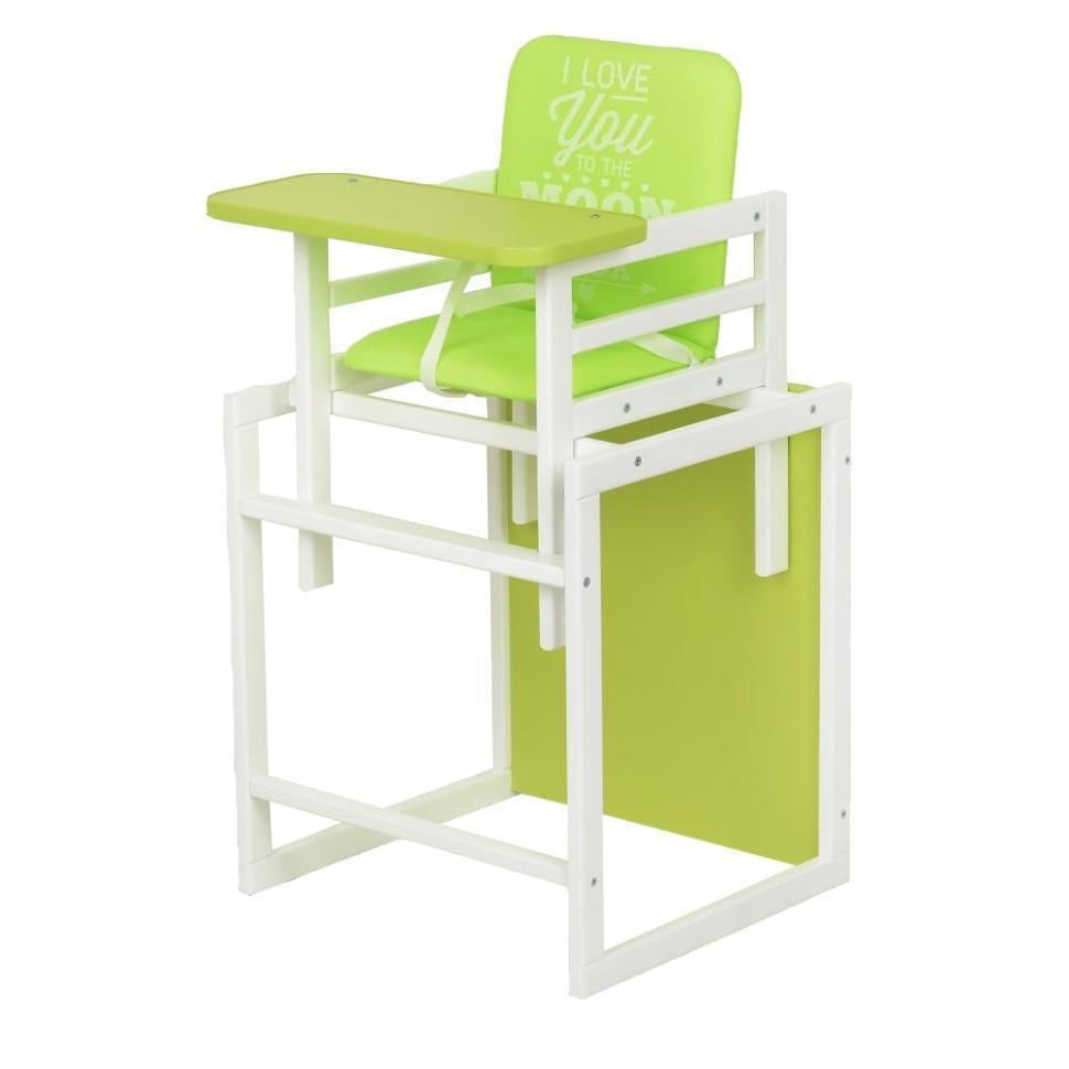 Стульчик для кормления Bambi 2в1 Color Лайм трансформер Зеленый
