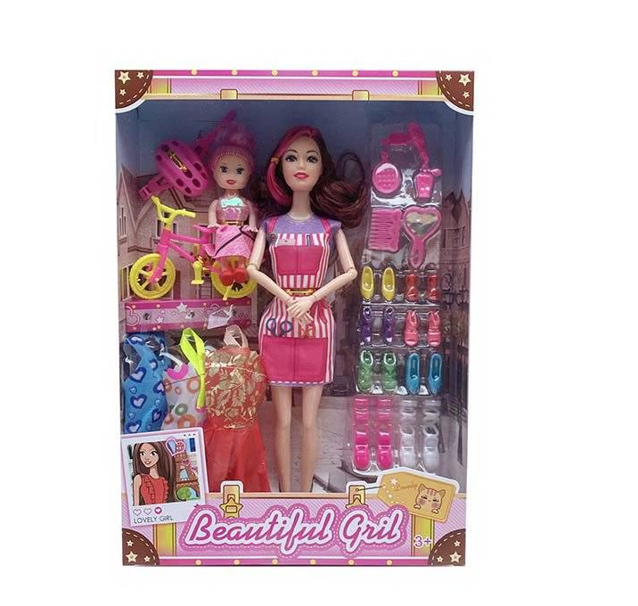 Кукла ToyCloud с ребенком одеждой и аксессуарами (DXf1385)